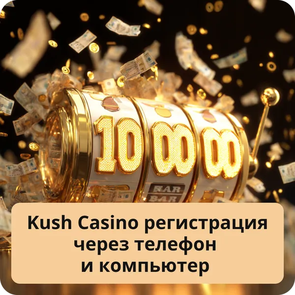 Kush Casino регистрация через телефон и компьютер
